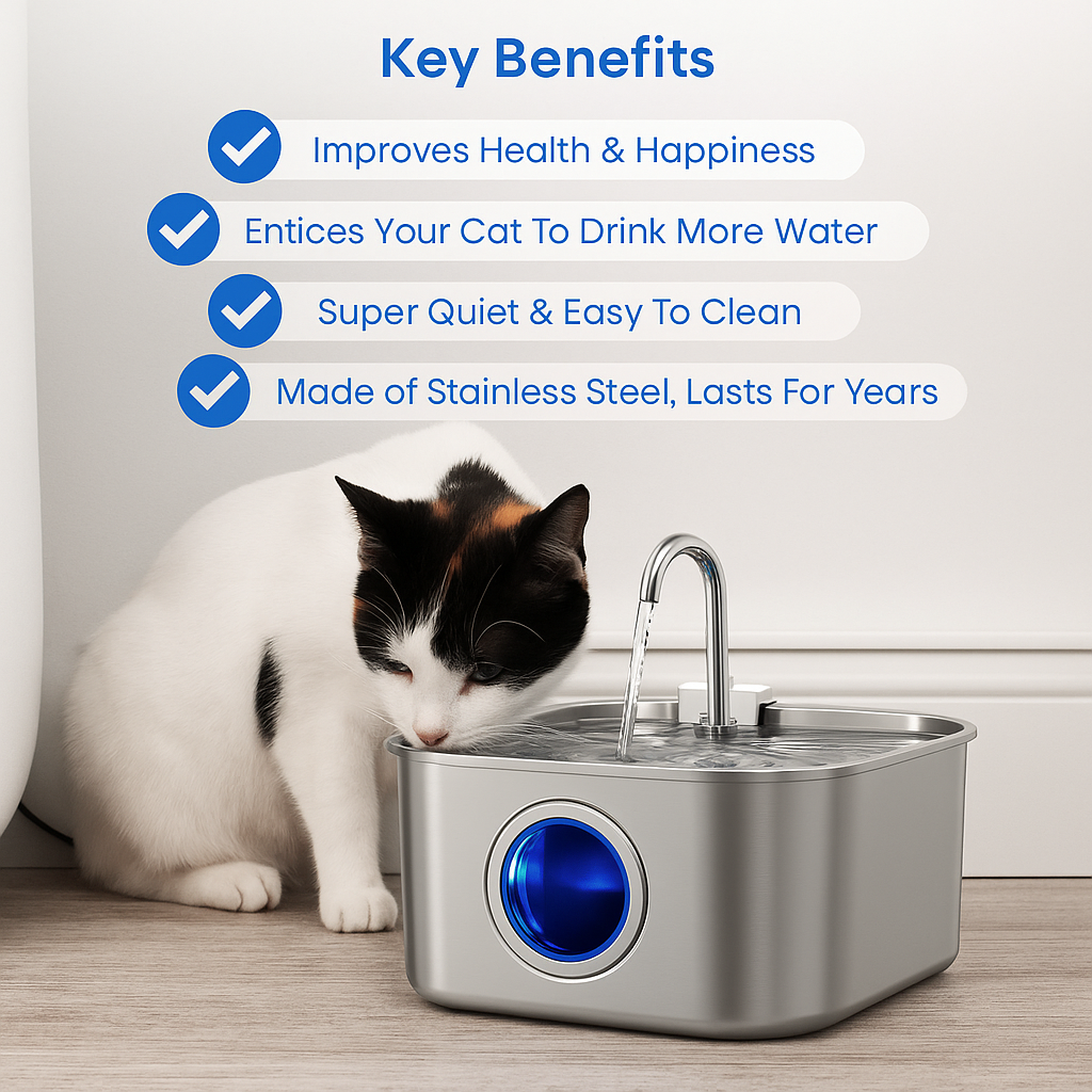 Give Your Cat Years More Healthy Life With PurrFlow™