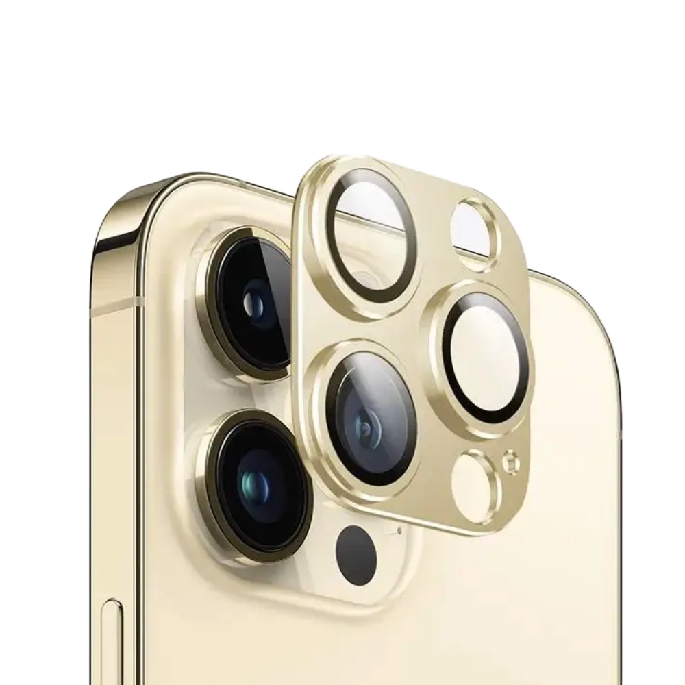 Titanium Metal Camera Lens Protector For IPhone
