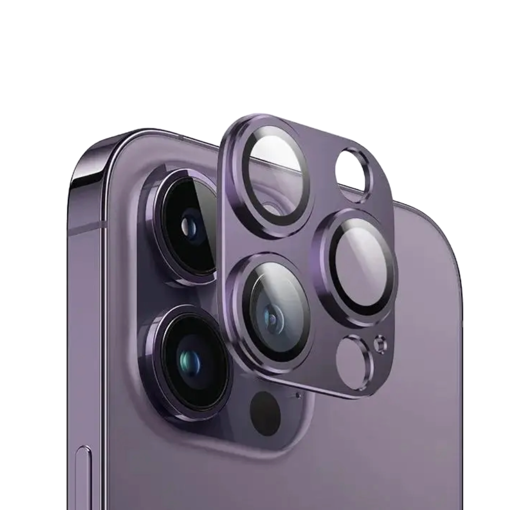 Titanium Metal Camera Lens Protector For IPhone