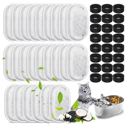 48x Filter set Purrflow Fountain ( 2 years )