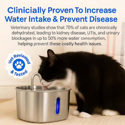 Healthier Cat, Longer Life, One Sip at a Time